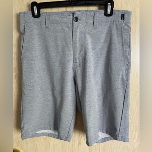 VEECE Marled Stretch Walkshort Grey 10” Inseam Sz 30